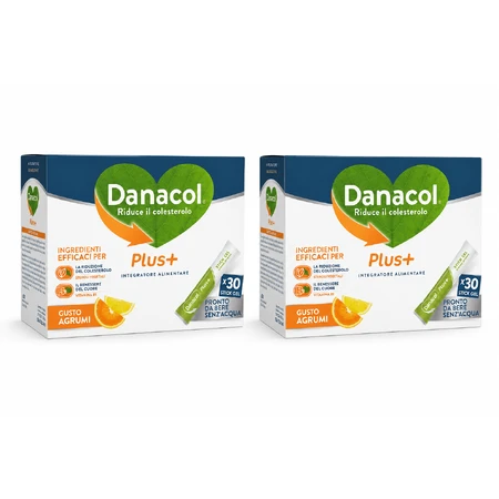 Danacol plus+ 2x30 stickgels