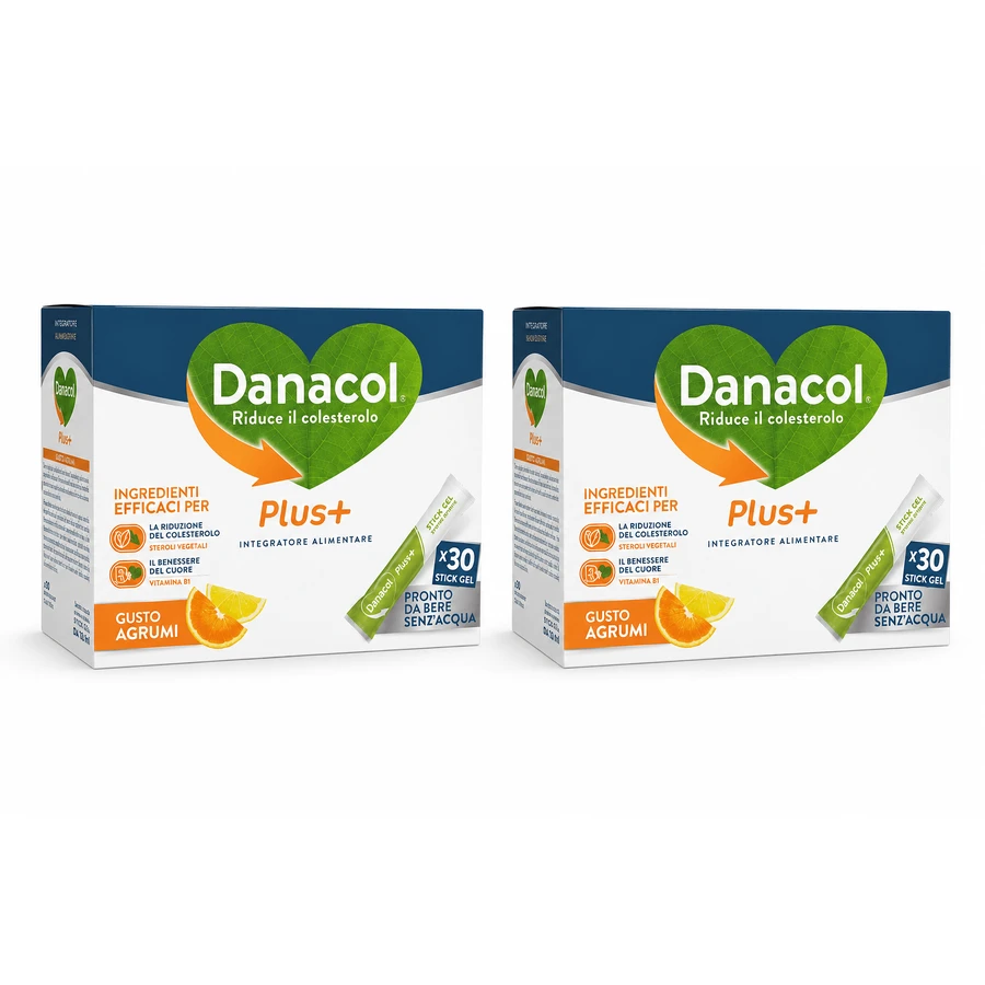 Danacol plus+ 2x30 stickgels