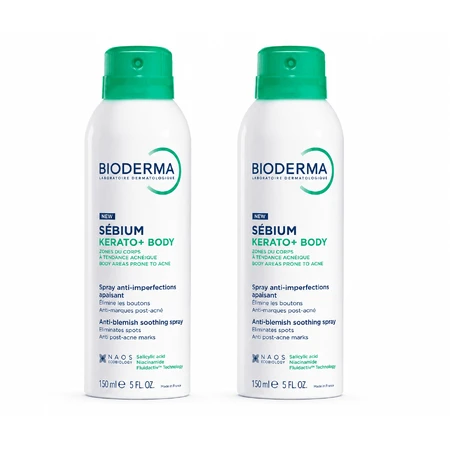 Sebium Kerato+ Körperspray, 2 × 150 ml, Bioderma 