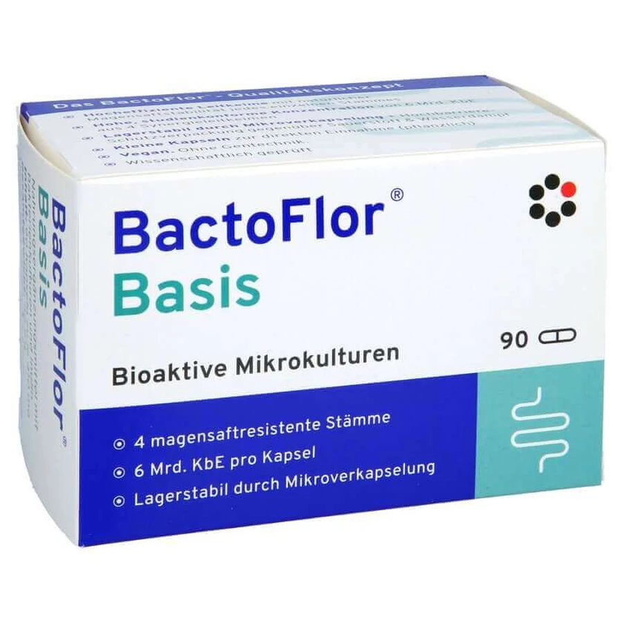 Bactoflor Baza Hard Capsules 2x90 Capsules
