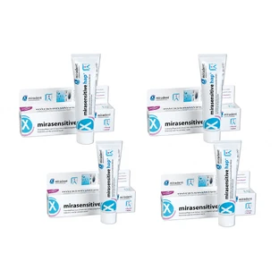 Miradent Mirasensitive Hap+ tandpasta, 4 x 50 ml