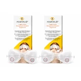 Posiforlid-oogmasker, 2-pack