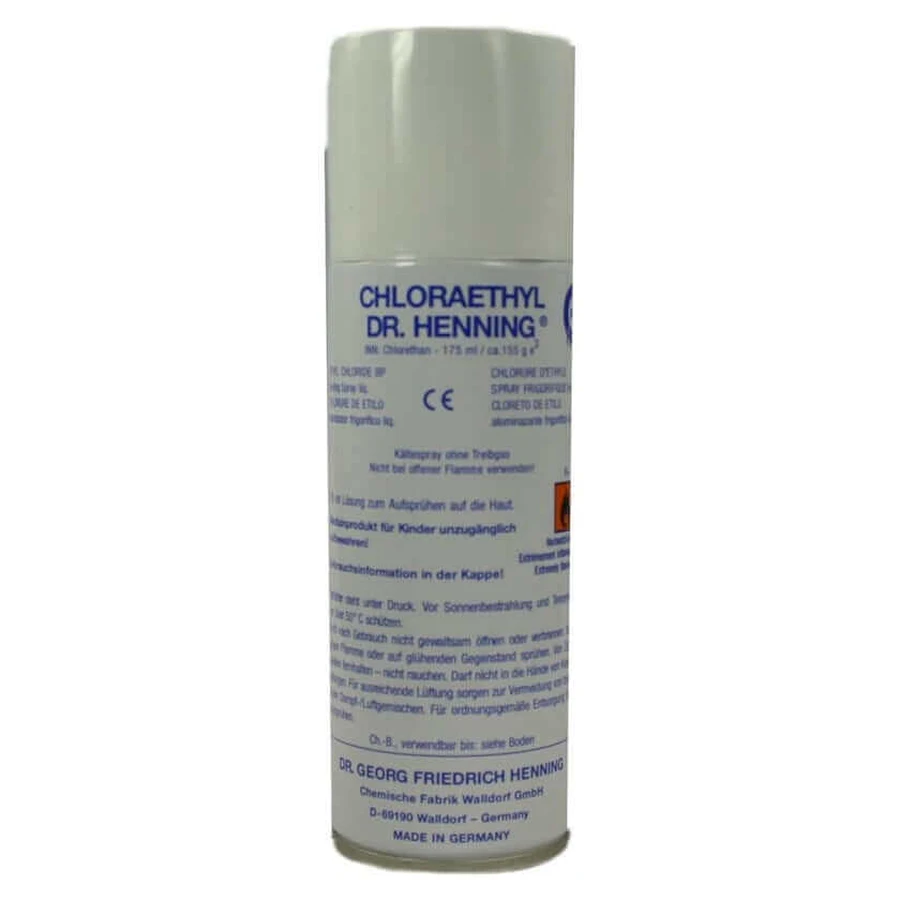 Cloraetil Dr. Henning, spray, 3 x 175 ml, sin propulsor