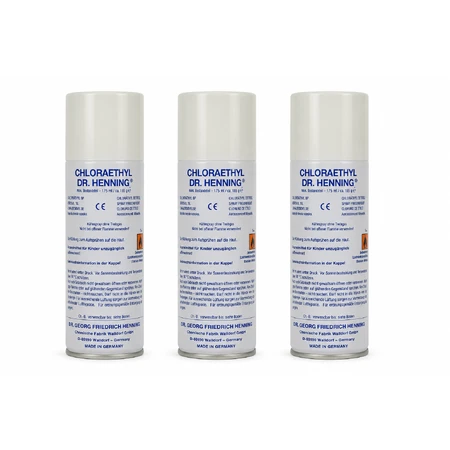 Cloraetil Dr. Henning, spray, 3x175 ml, no propellant
