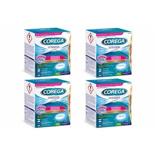Corega Tabs Intensieve reiniger, 4 verpakkingen van 108 tabletten