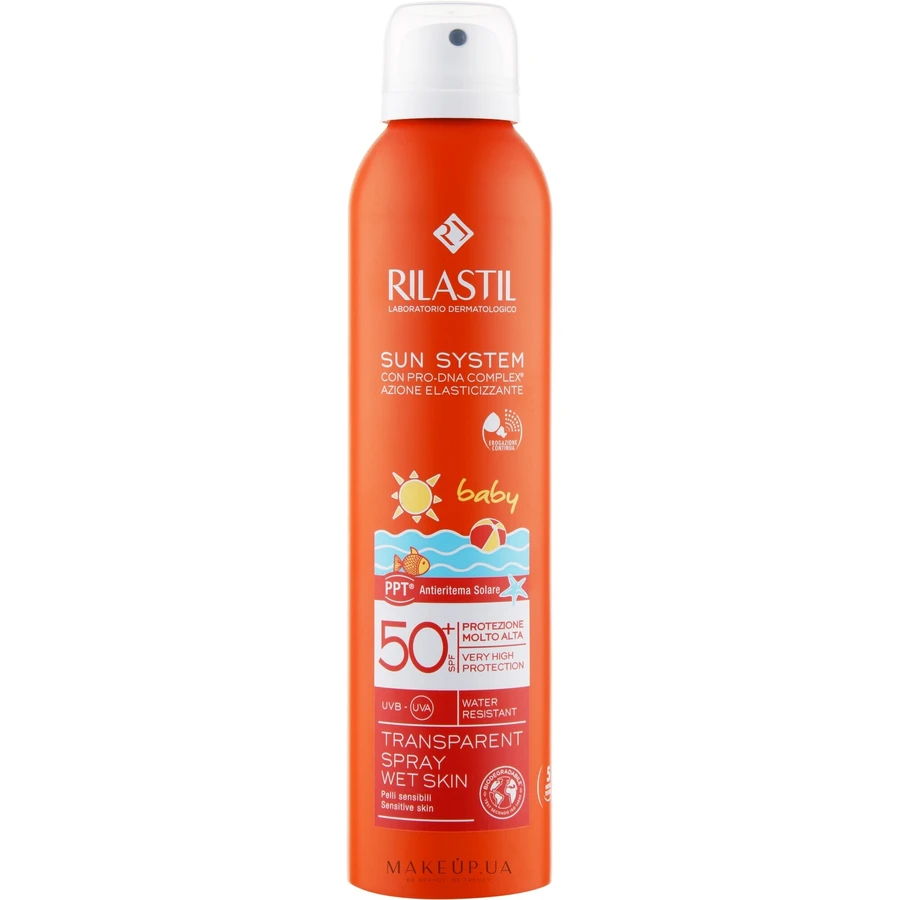 Rilastil Sun System Spray para bebés 360 SPF 50+, 200 ml