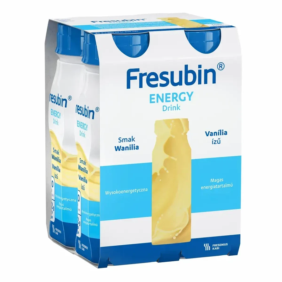 Fresubin Energy, con sabor a vainilla, 24 x 200 ml, Fresenius Kabi