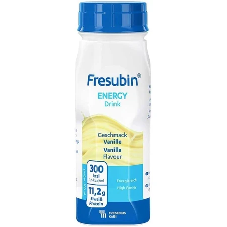 Fresubin Energy, con sabor a vainilla, 24 x 200 ml, Fresenius Kabi