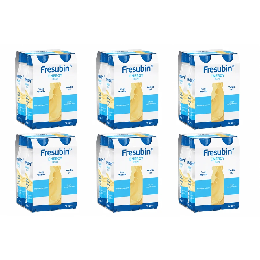 Fresubin Energy, con sabor a vainilla, 24 x 200 ml, Fresenius Kabi