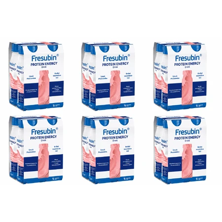 Fresubin Protein Energy, strawberry flavor, 24 x 200 ml, Fresenius Kabi