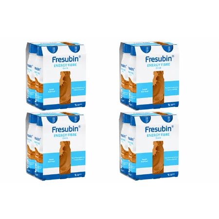 Fresubin Energy Fibre Energietränk mit Karamellgeschmack, 16 x 200 ml, Fresenius Kabi