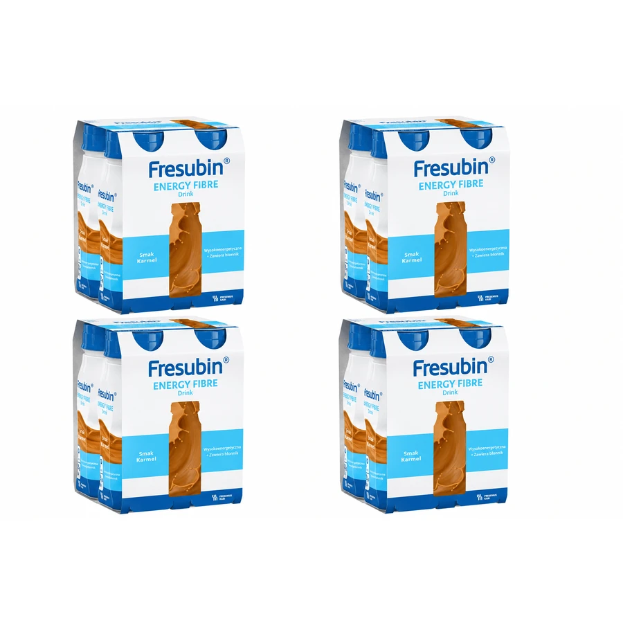 Fresubin Energy Fibre Energietränk mit Karamellgeschmack, 16 x 200 ml, Fresenius Kabi