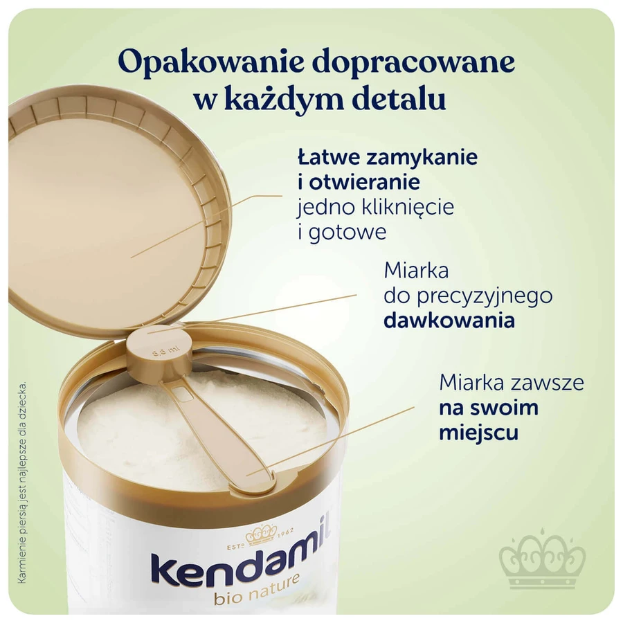 Kendamil Bio Nature 2 HMO+, 6 months and older, 3x800 g, Kendal Nutricare