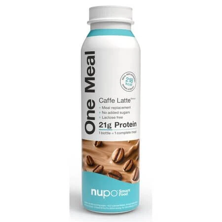 One Meal Shake mit Caffè-Latte-Geschmack, 330 ml, Nupo