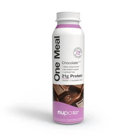 One Meal Chocolate-Flavored Shake, 330 ml, Nupo