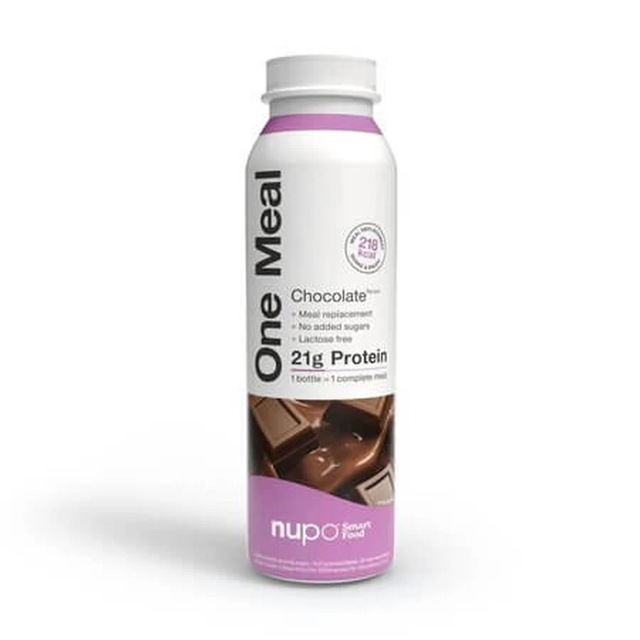 One Meal Chocolate-Flavored Shake, 330 ml, Nupo