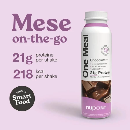 One Meal Chocolate-Flavored Shake, 330 ml, Nupo