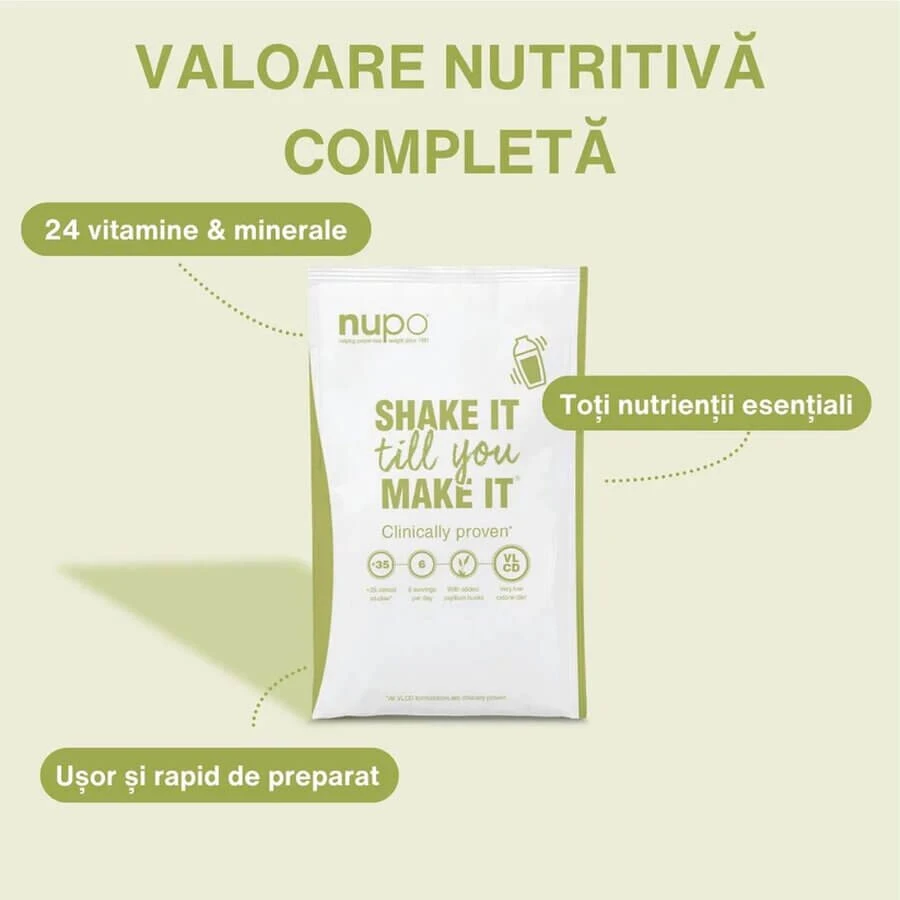 Soupe diététique : soupe thaïlandaise épicée au poulet, 12 sachets de 32 g, Nupo
