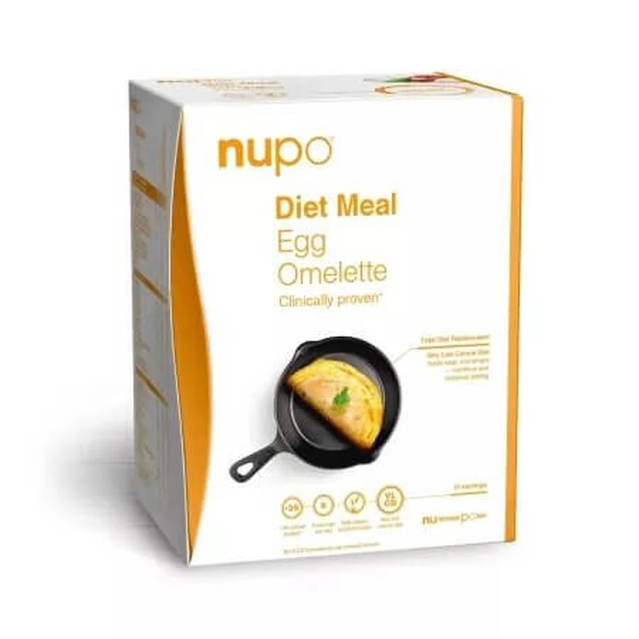 Dieetmaaltijd-omelet, 10 zakjes à 34 g, Nupo