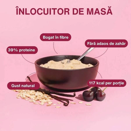 Copos de avena light con frutos del bosque y vainilla, 12 sobres de 32 g, Nupo