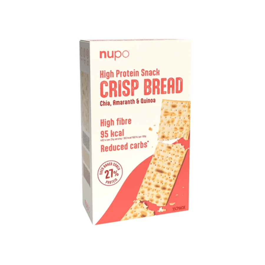 Crispy Protein Crackers (Crisp Bread), 7 x 25 g, Nupo