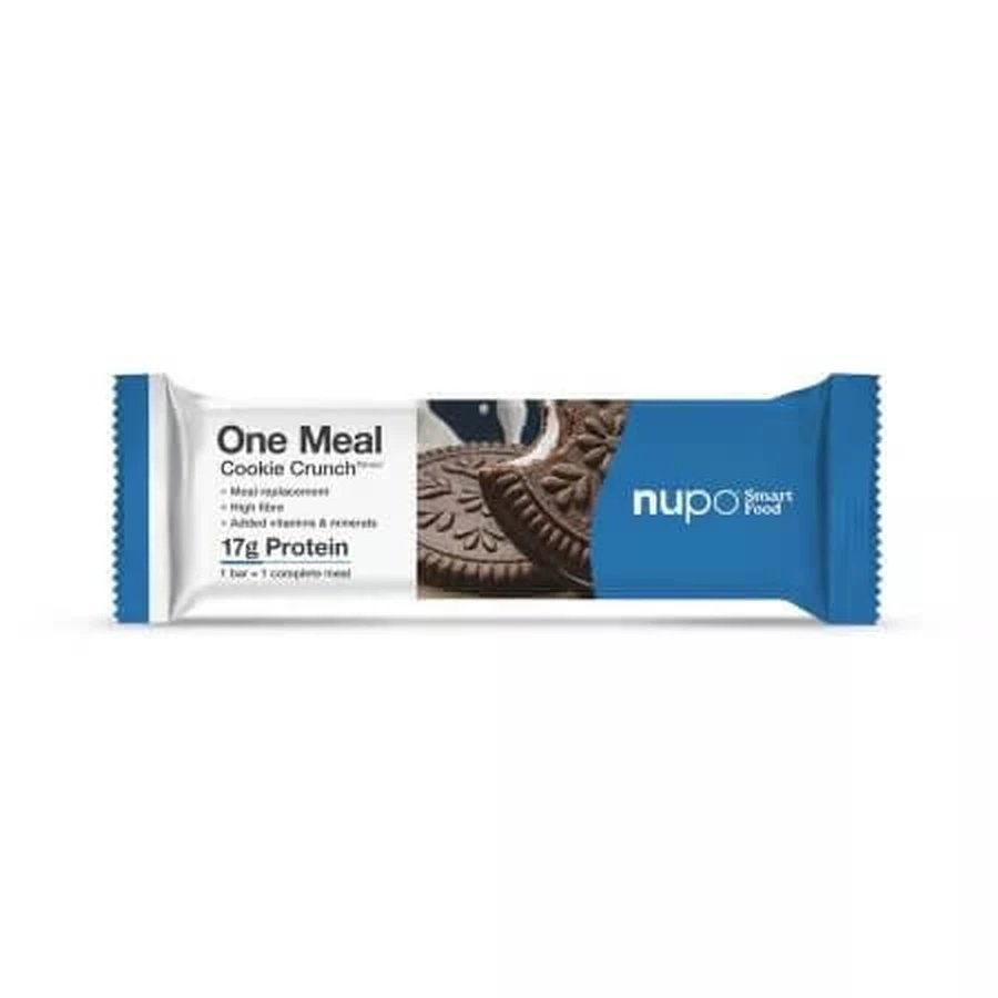 „One Meal“-Riegel mit Cookie-Crunch-Geschmack, 60 g, Nupo