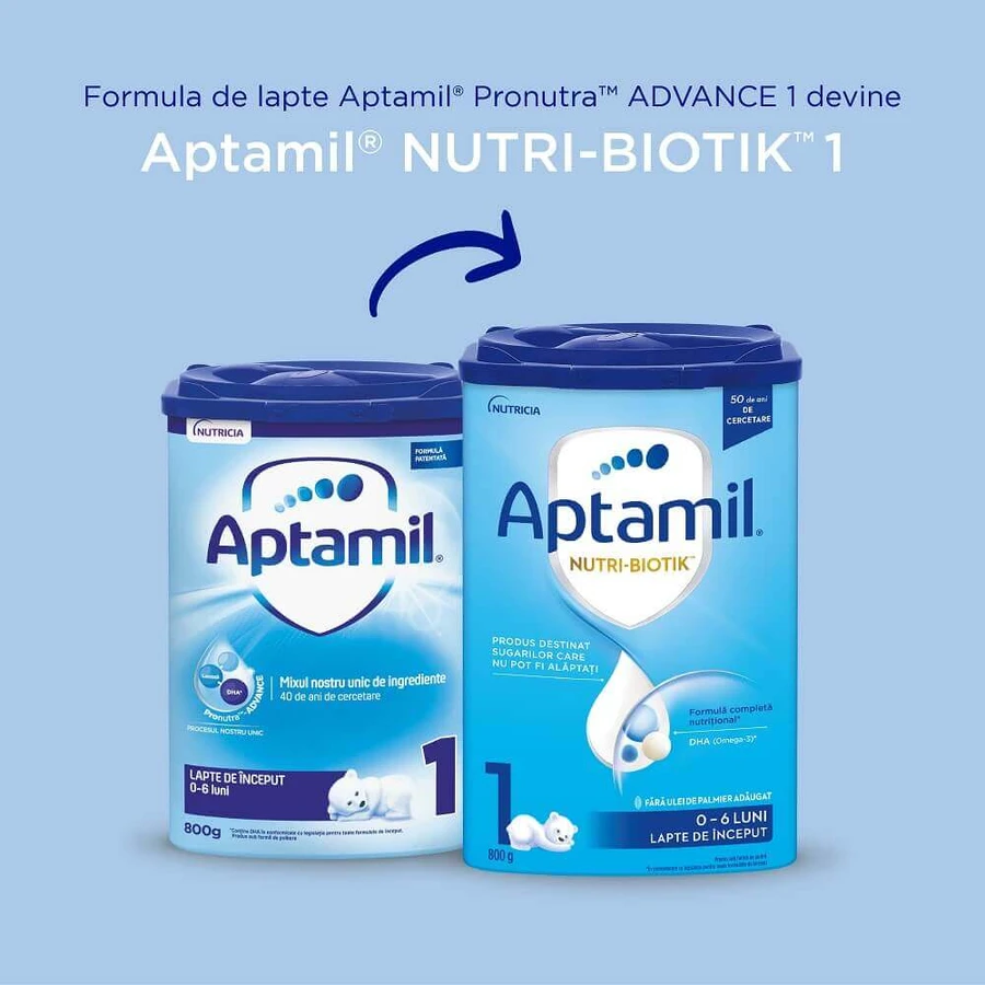 Aptamil Nutri-Biotik Säuglingsnahrung in Pulverform, 800 g, Nutricia