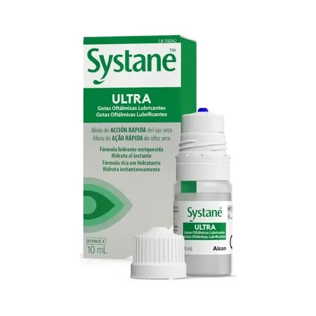 Systane Ultra Moisturizing Eye Drops, 6x10 ml, Alcon