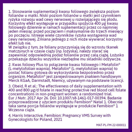 Femibion ​​​​1 Early Pregnancy 3x28 tablets