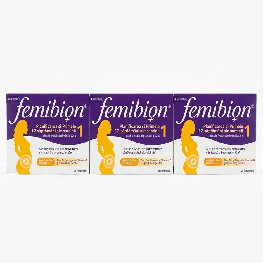 Femibion ​​​​1 Vroege zwangerschap 3x28 tabletten