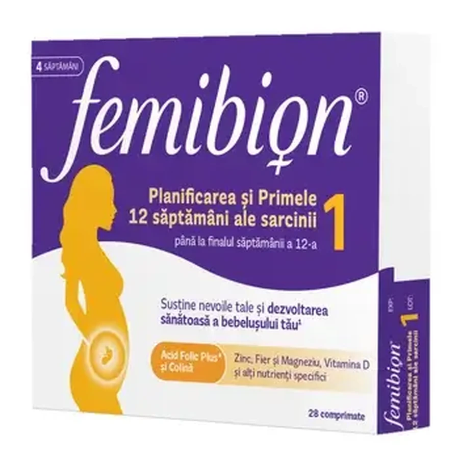 Femibion ​​​​1 Vroege zwangerschap 3x28 tabletten