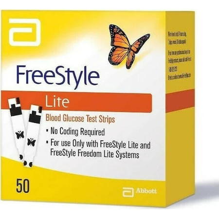 FreeStyle Lite Blutzuckerteststreifen, 100 Stück