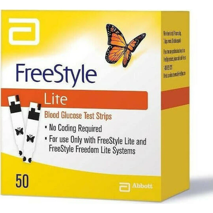 FreeStyle Lite Blutzuckerteststreifen, 100 Stück