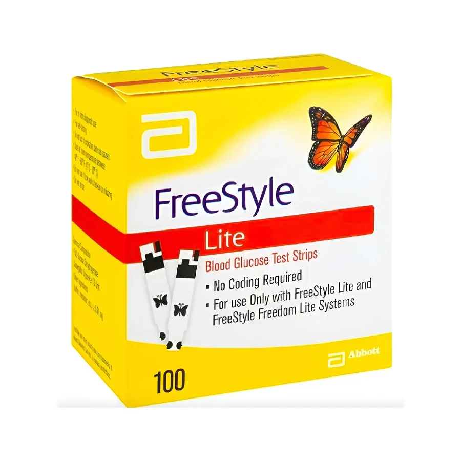 FreeStyle Lite Glucose Test Strips, 2 x 100 count