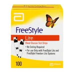 FreeStyle Lite Glucose Test Strips, 2 x 100 count