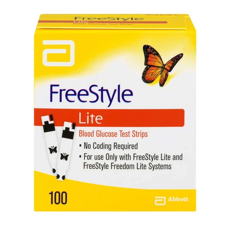 FreeStyle Lite Glucose Test Strips, 2 x 100 count