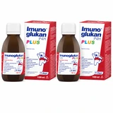 Imunoglukan P4H Plus 2x100 ml siroop voor kinderen vanaf 3 jaar en volwassenen, Pleuran