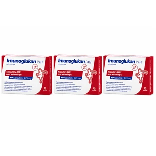 Imunoglucan P4H, 3x40 capsules, Pleuran