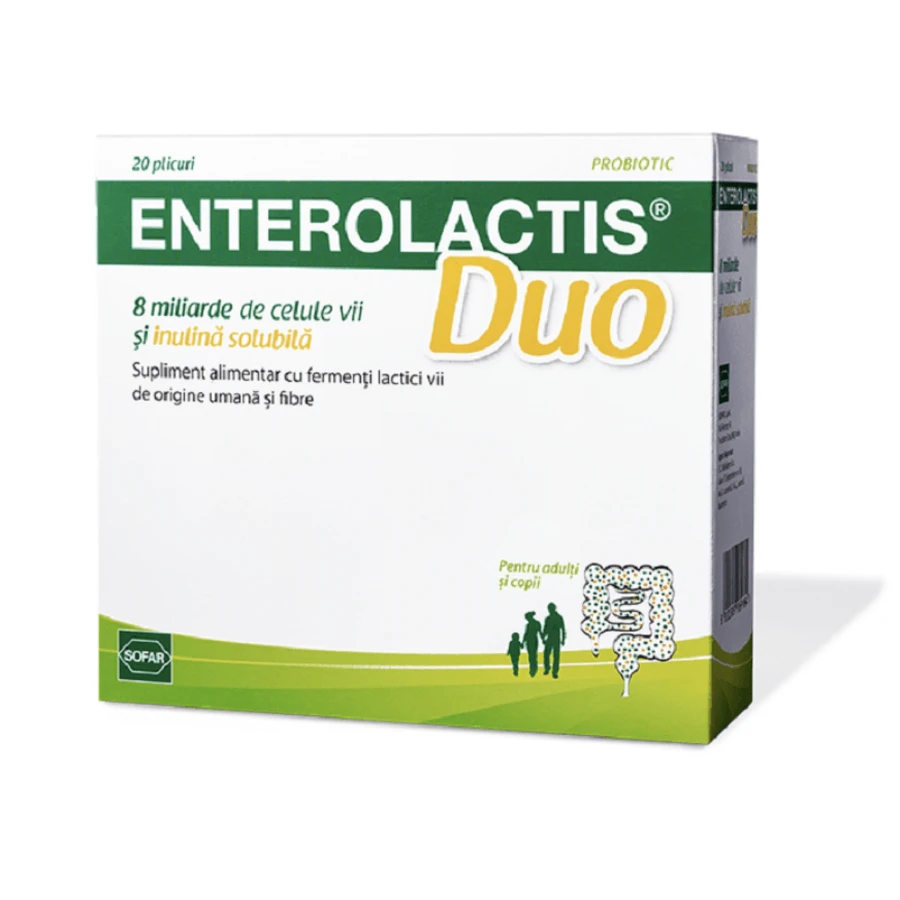 Enterolactis Duo, 6 × 20 Beutel, Sofar