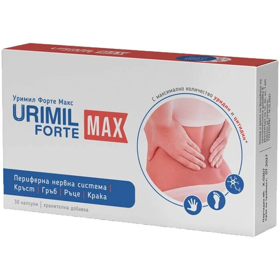 Urimil Forte Max, 30 Kapseln, Naturpharma