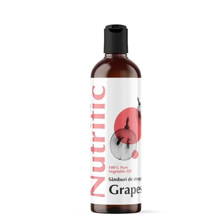 Huile de pépins de raisin pure, 100 ml, Nutrific