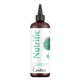 Organic Cold-Pressed Castor Oil, 250 ml, Nutrific