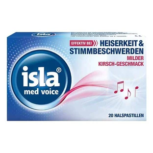 isla® med voice Pastillen, 80 St Pastillen