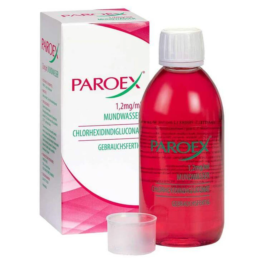 PAROEX® 1.2 mg/mL Mouthwash, 300 mL Mouthwash