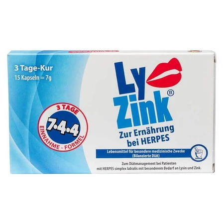 LyZink Herpes®-capsules, 15 capsules