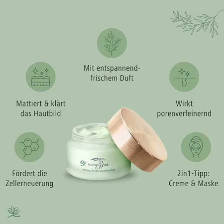 Home Spa Wellness Facial Care Cream, 50 ml Cream
