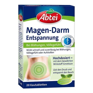 Abtei Alivio gastrointestinal, 20 comprimidos masticables