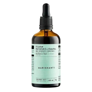 Gotas de extracto de fruto de cardo mariano sin alcohol, 100 ml, gotas para uso oral