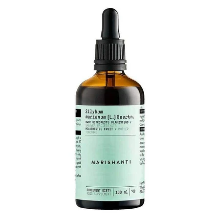 Gotas de extracto de fruto de cardo mariano sin alcohol, 100 ml, gotas para uso oral
