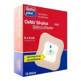 Osmo Sil-plus Silicone Bandages, 8x8 cm, Sterile, Pack of 10 Bandages